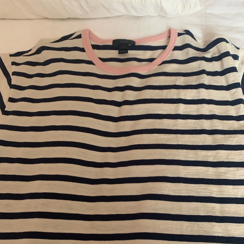 JCrew New striped tee.